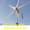 Tua bin gió 5 cánh trục ngang 1000w