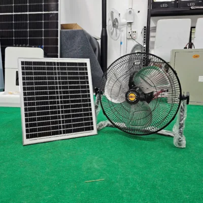 Quạt Tích Điện 12V Năng Lượng Mặt Trời