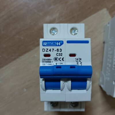 Át aptomat  cài 1P 2P 16a 20a 2P20a 32a 63a hàng RmscsH chất lượng ISO