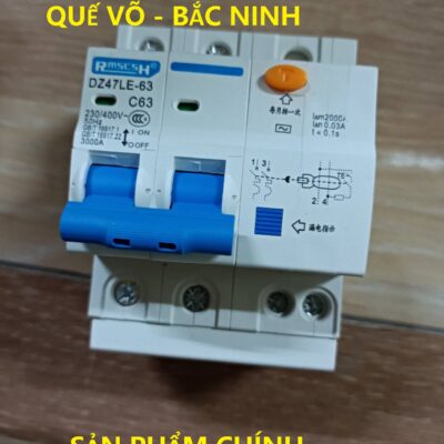 Át aptomat chống giật 63A 32A 20A hàng RmscsH chất lượng ISO 9001-2015