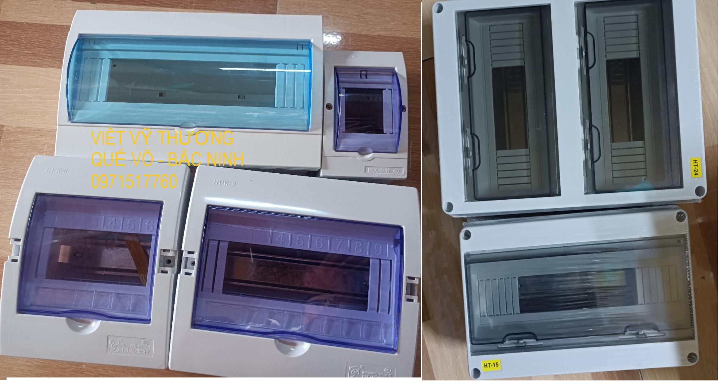 Tủ điện âm tường các loại từ 3 line đến 13line