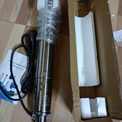 Bơm solar, bơm hỏa tiễn năng lượng mặt trời 350w 750w hút sâu 55m đến 90m