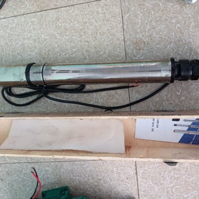 Bơm solar, bơm hỏa tiễn năng lượng mặt trời 750w hút sâu  90m 4m3/h